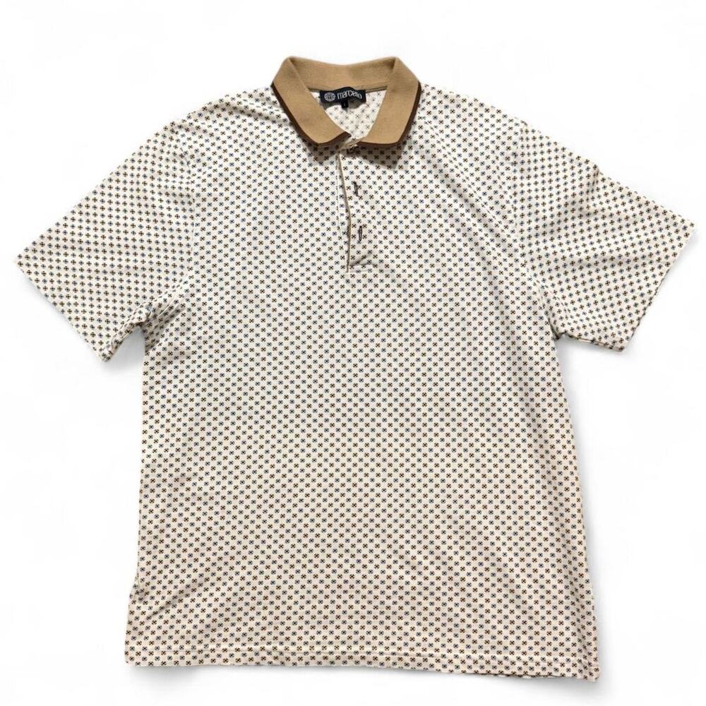 MARCELLO Patterned Polo Shirt